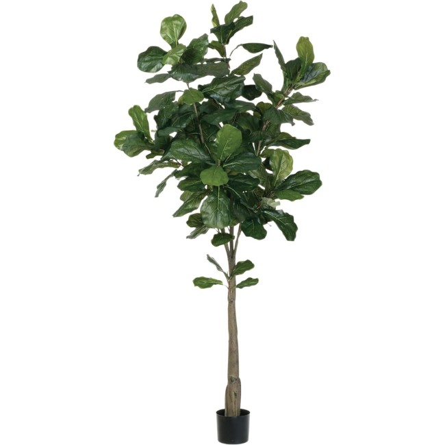  Artificial Fiddle Leaf Tree 72" H Green, Everyday Home Decor, Artificial Plants Indoor, Artificial Greenery, Room, Kitchen, Office, & Bathroom Décor, Fake Plants