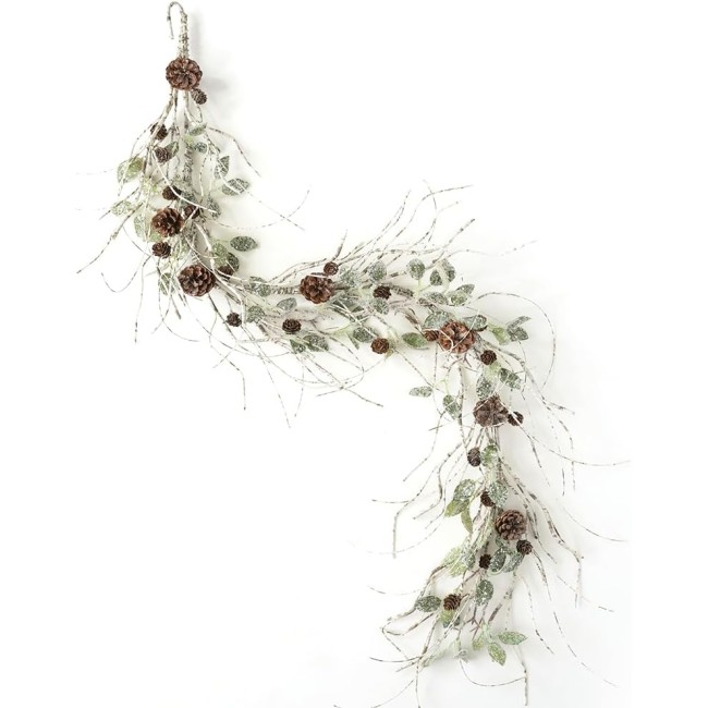 Birch/Leaf/Pinecone Garland