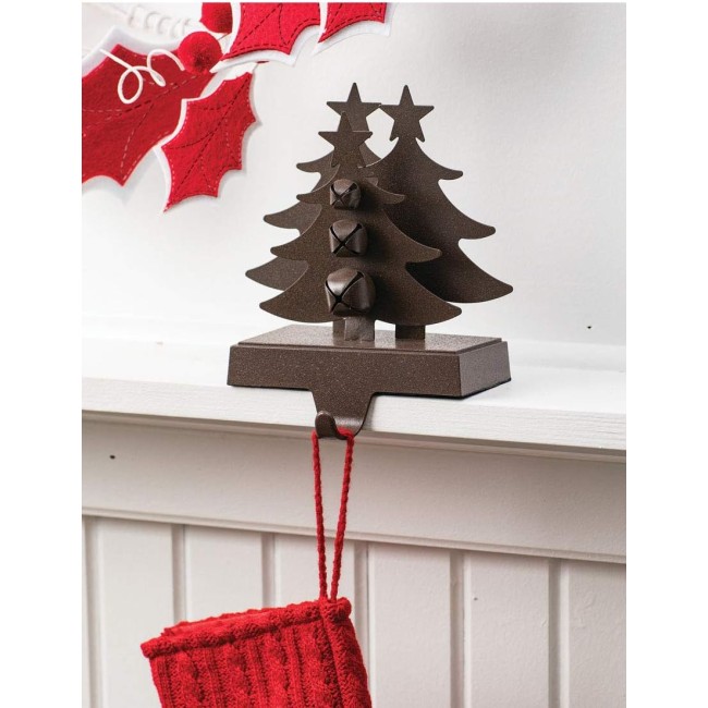  Tree with Bell Stocking Holder