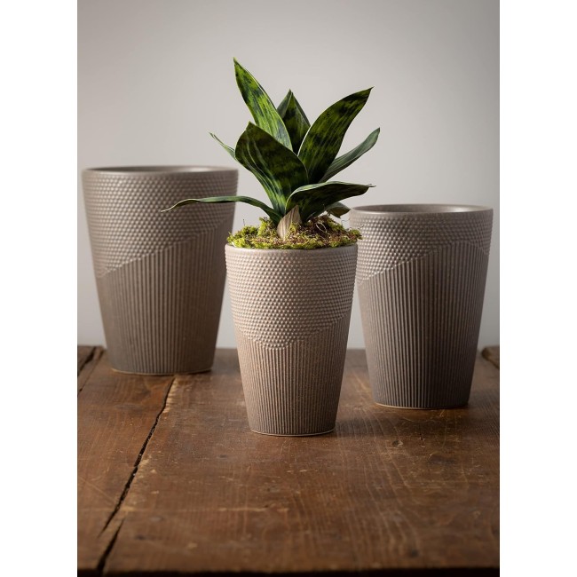  Fake Sansevieria Snake Indoor Plant with Gray Pot, Artificial Plants for Your Home, Home, Office, and Bathroom Décor Pieces, Faux Artificial Greenery