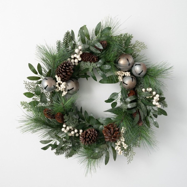 Jingle Bell and Berry Wreath