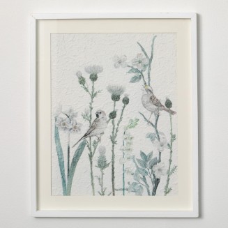  Paper Wall Art Wall Decor, Wall Decorations for Home, Botanical Framed Art, Modern Farmhouse Home Decor Pieces