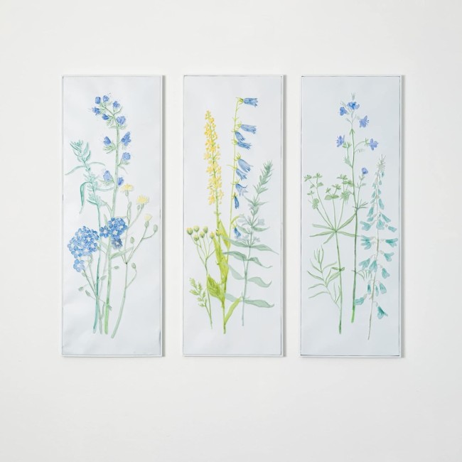  Botanical Wall Art, Wall Decorations For Your Home, Set of 3 Modern Farmhouse Wall Decor