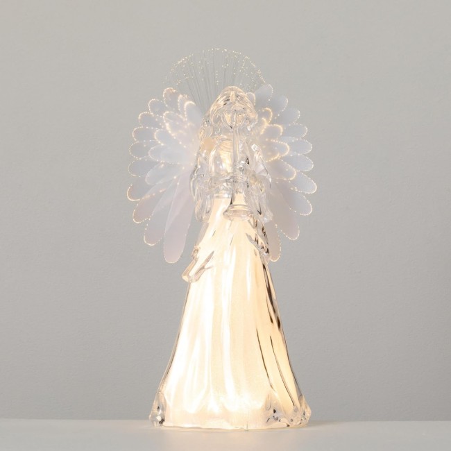  Lighted Angel Figurine, Christmas Light Up Holiday Tabletop and Mantle Decoration and Gifts